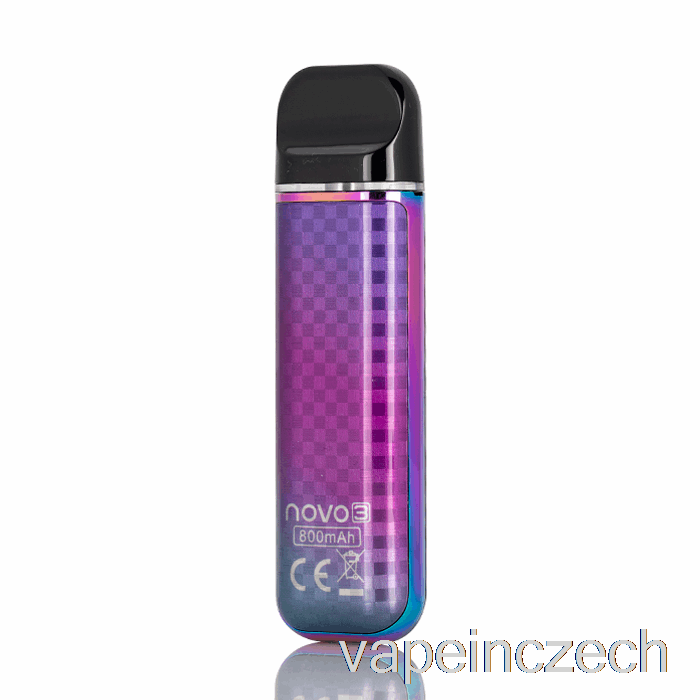 Smok Novo 3 25w Pod System 7barevné Vape Pero Z Uhlíkových Vláken